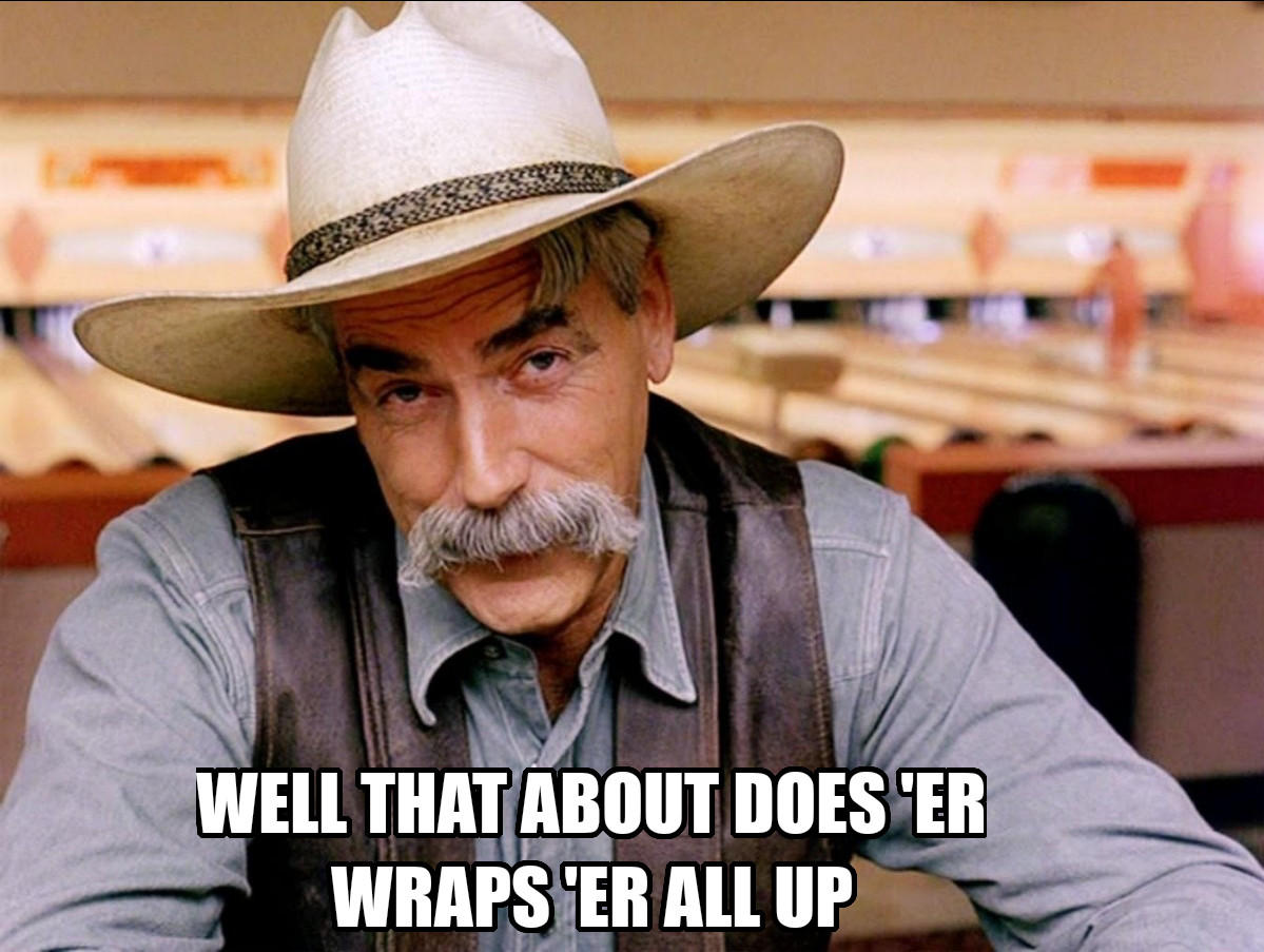 Sam Elliot in The Big Lebowski